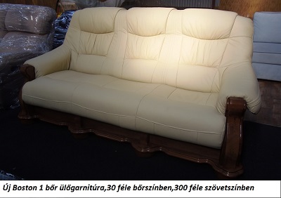 Bőr-börze boston bőr ülőgarnitúra