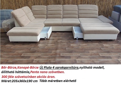 pluto sarokgarnitúra