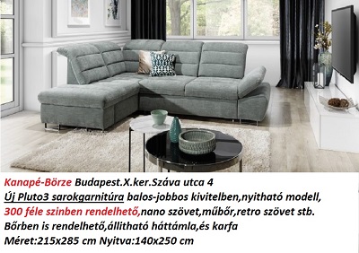 Bőr-börze pluto3 sarokgarnitúra
